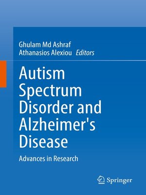 cover image of Autism Spectrum Disorder and Alzheimer's Disease